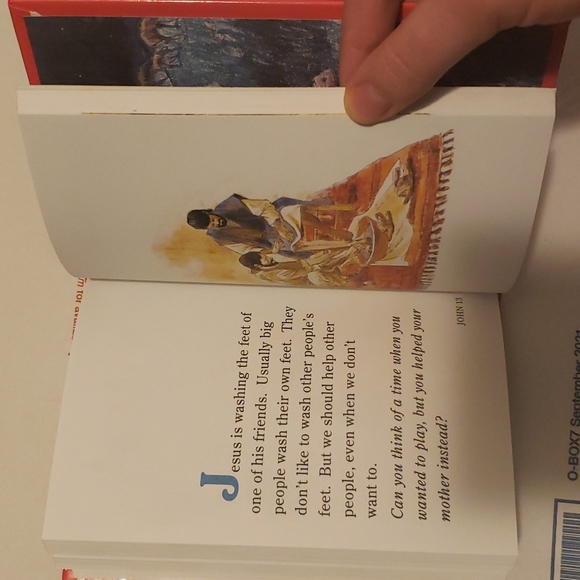 My First Bible In Pictures By Kenneth N. Taylor Hardcover Book - Picture 8 of 10